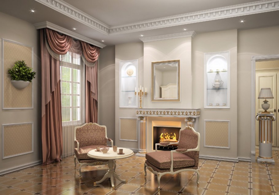 Лепнина Европласт в интерьере