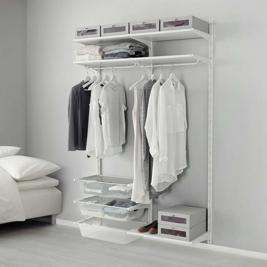 Комплект гардеробной системы аристо 2