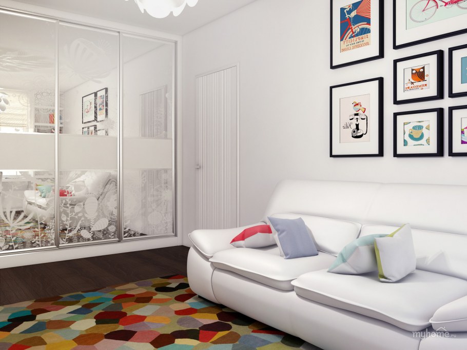 Серые детские комнаты