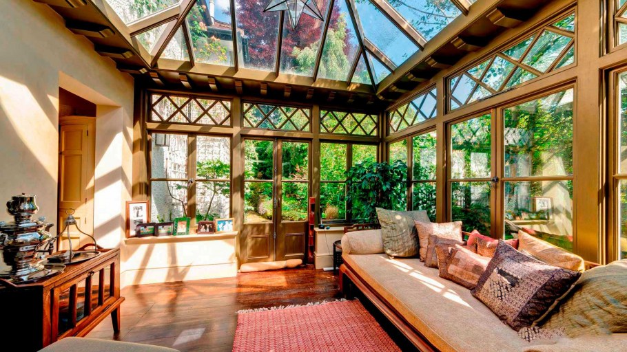 Зимний сад веранда остекленные