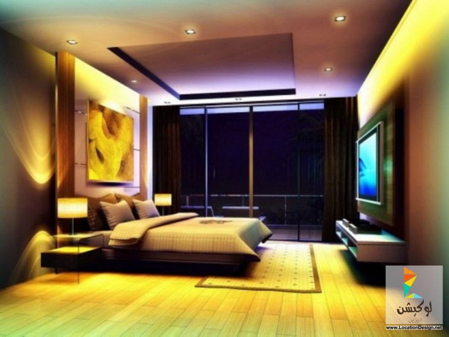 Вечернее освещение в интерьере