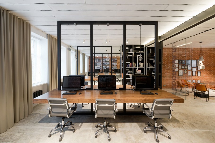 Интерьер архитектурного бюро