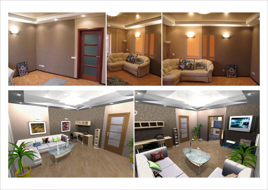 Проекты дизайнеров интерьера