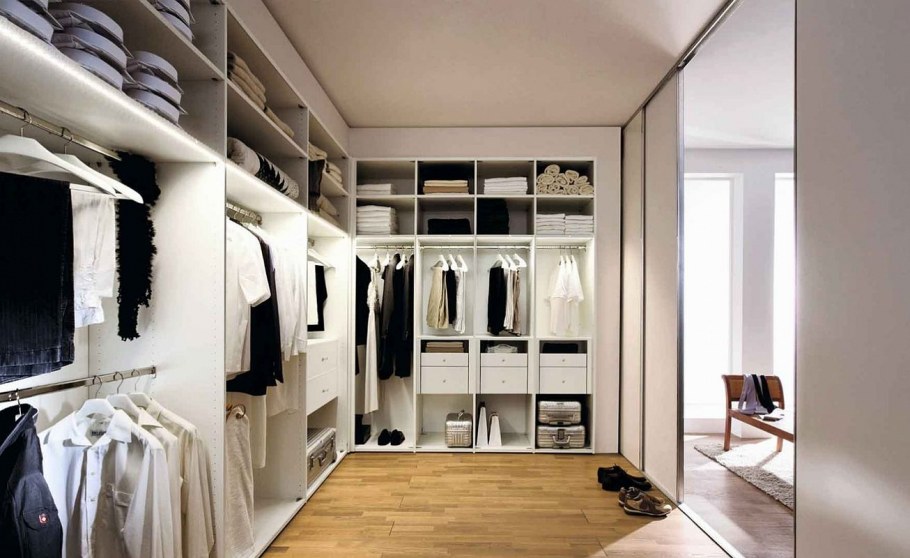 Обустройство гардеробной