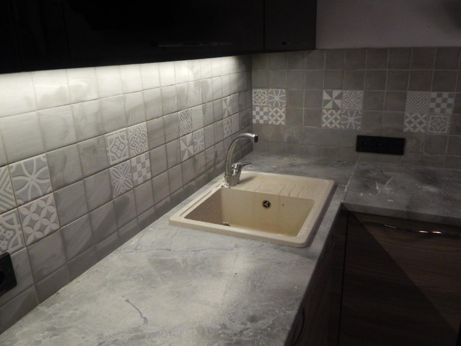 Укладка крупноформатного керамогранита