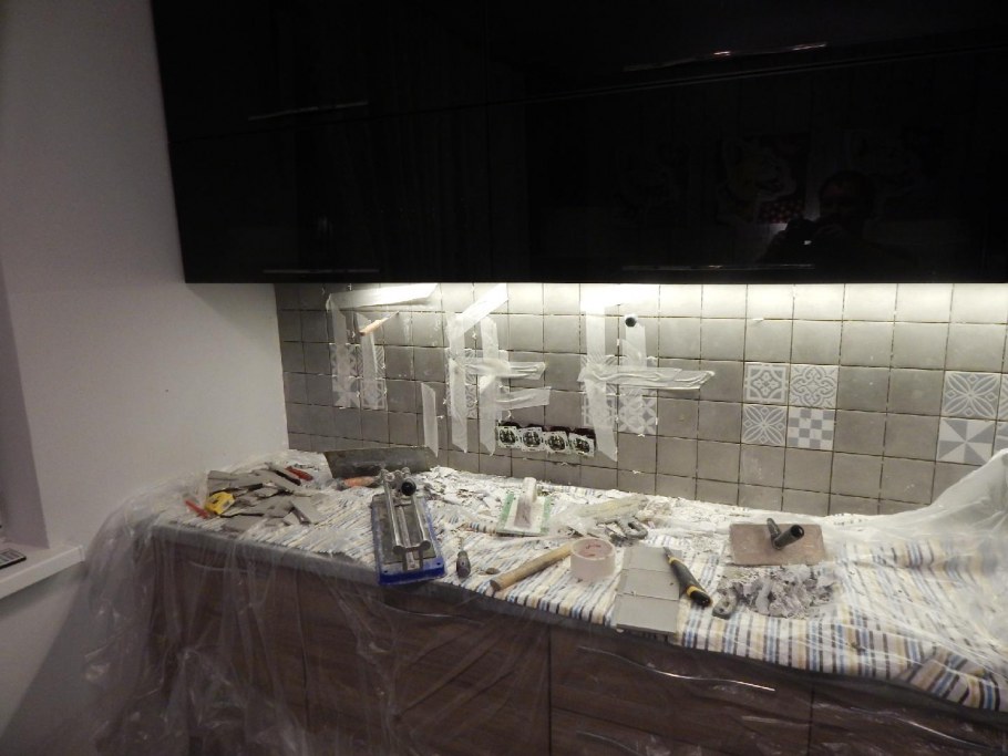 Столешница из керамогранита