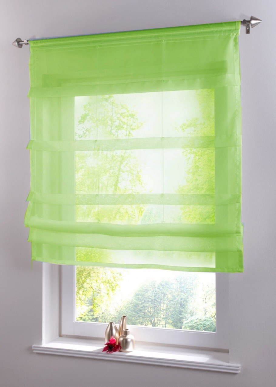 Шторы до подоконника в гостиную