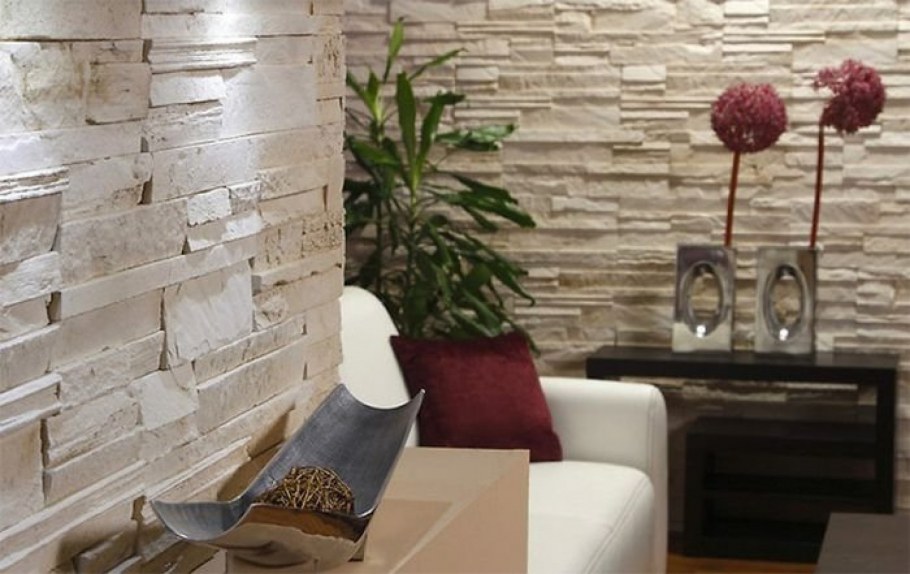 Декор искусственным камнем