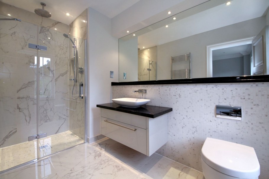 Ванная под мрамор