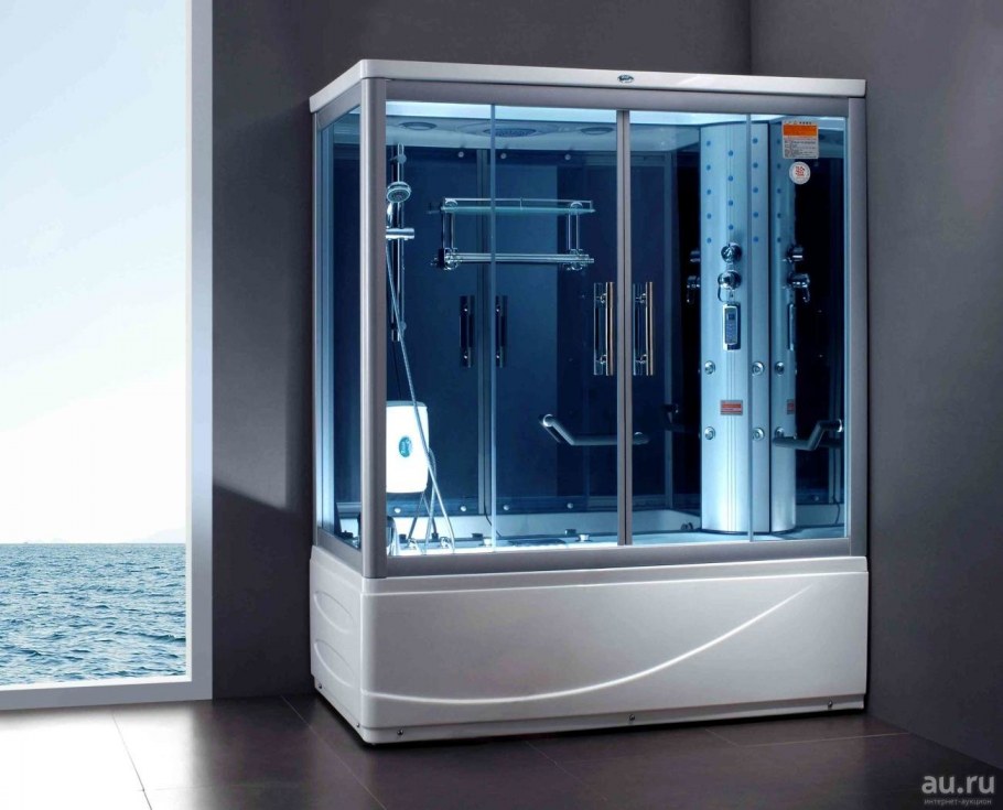 Душевая кабина 170х90 с высоким поддоном