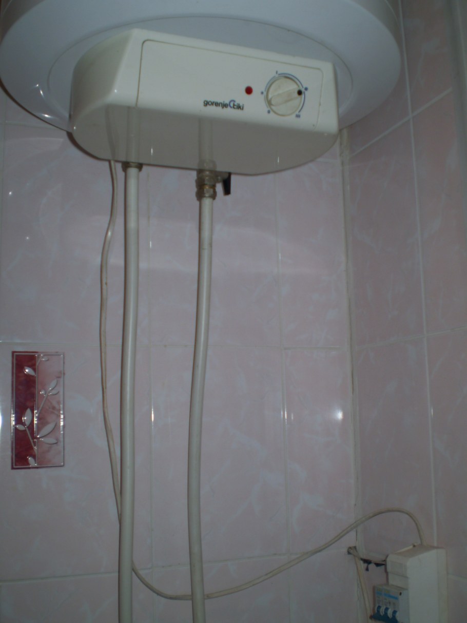 Сантехническая точка под проточный водонагреватель