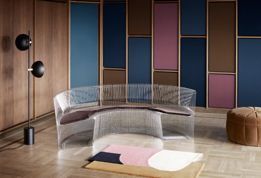 Модные оттенки кораллового в интерьере