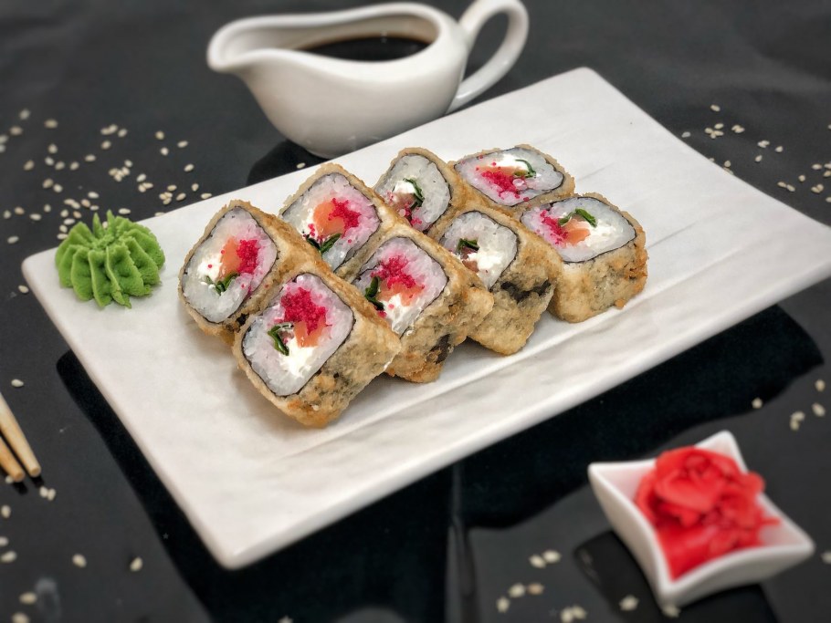 Ролл Салмон темпура