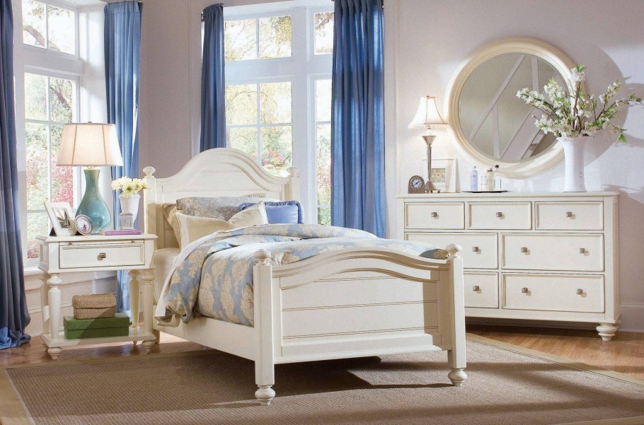 Спальня Кантри белая