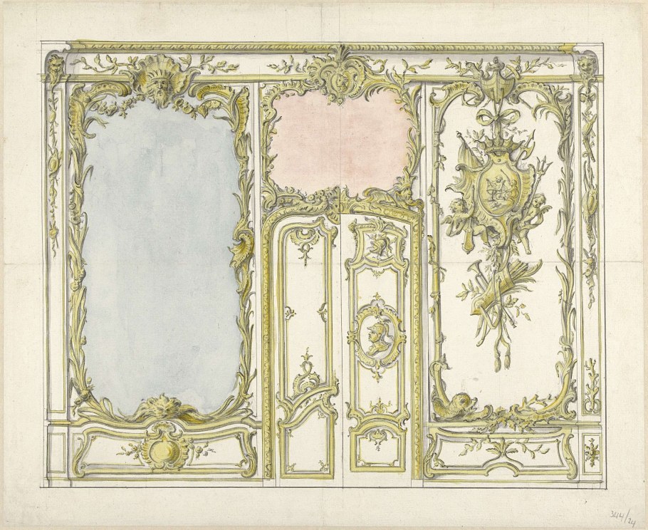 Стены рококо