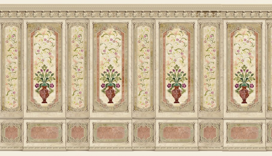 Стены рококо