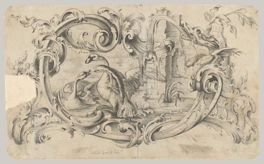 Развертка стен с лепниной