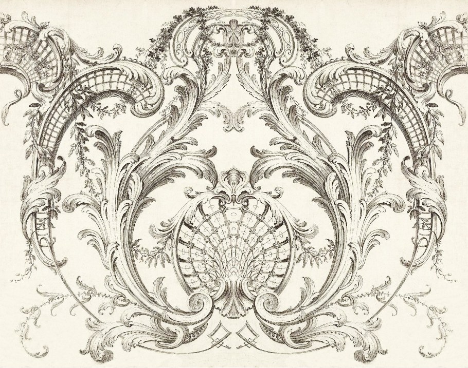 Орнамент рококо Рокайль