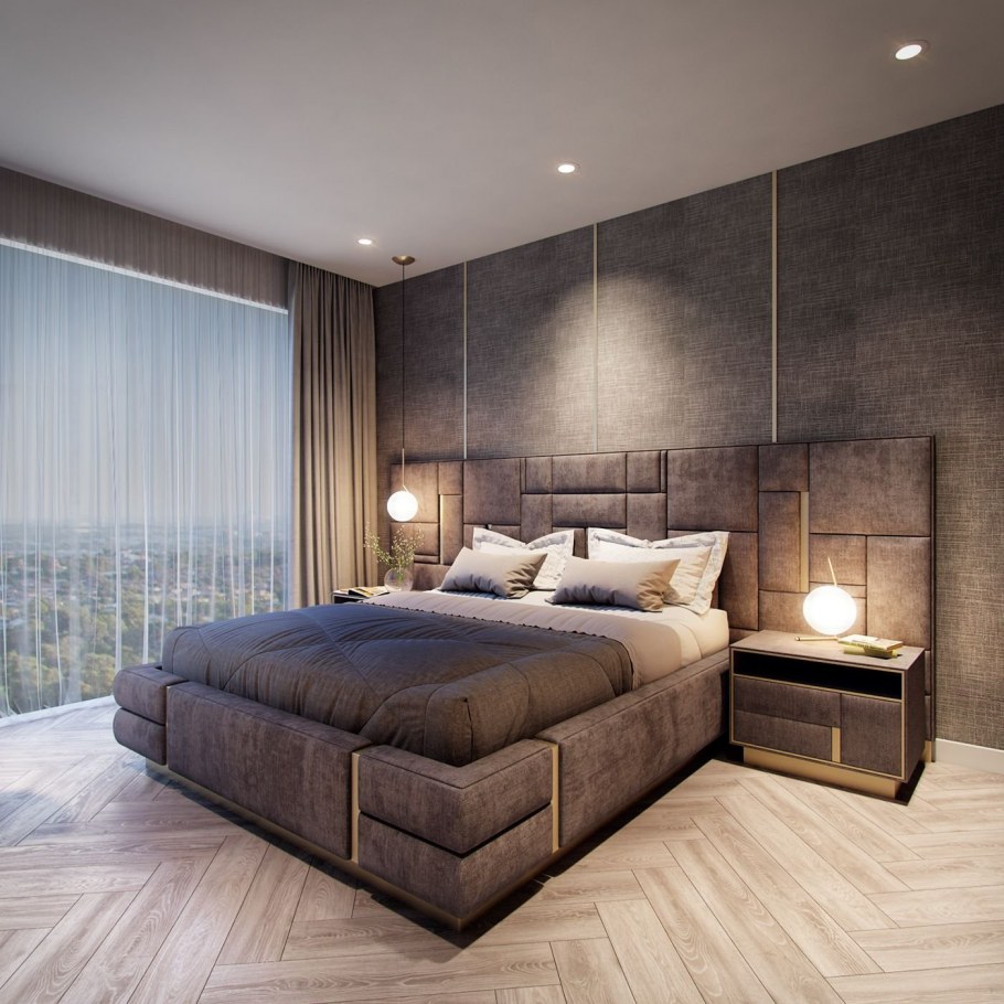 Спальня в современном стиле