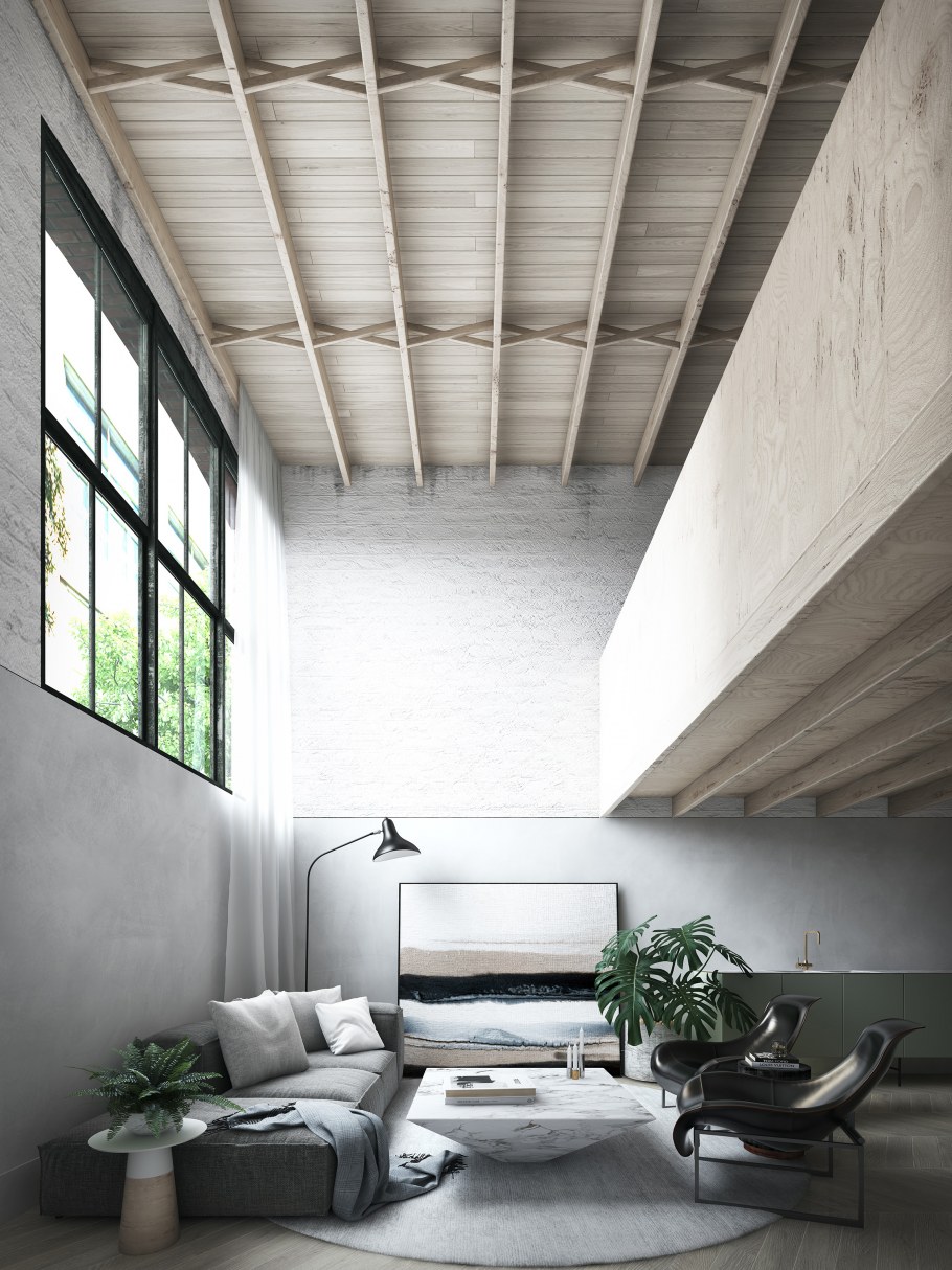 Рейки в спальне