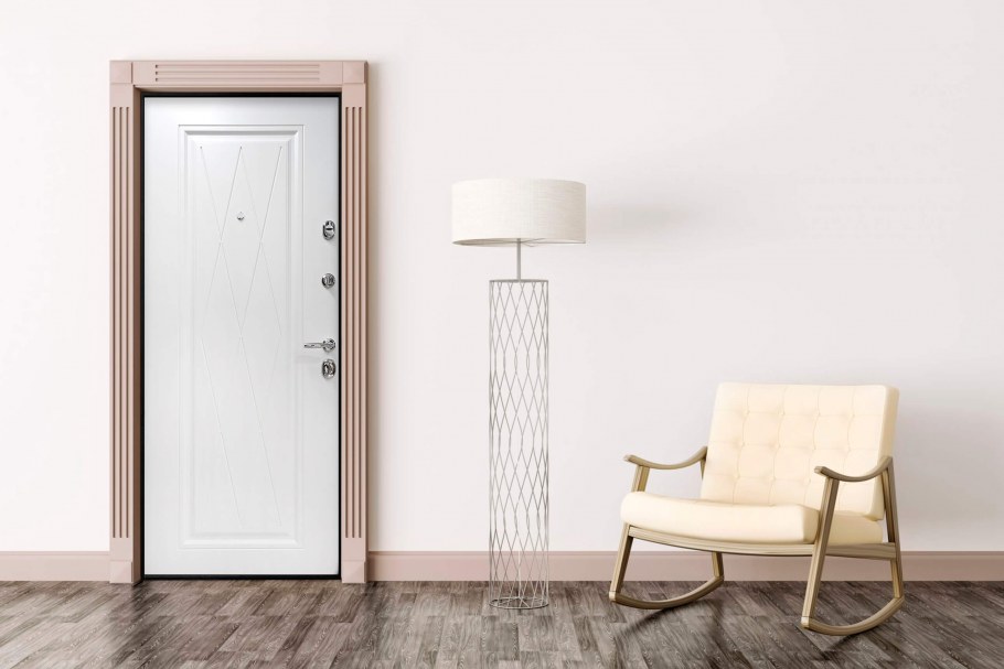 Шкаф в прихожую в скандинавском стиле