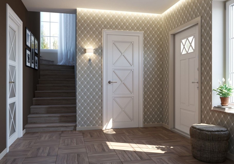 Дверной проем Скандинавский стиль