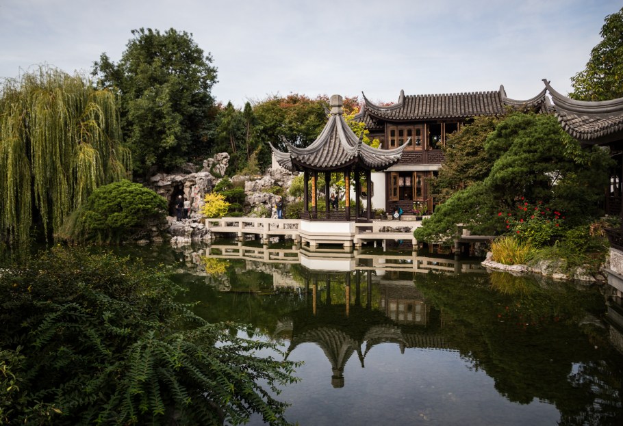 Lan su Chinese Garden Портленд