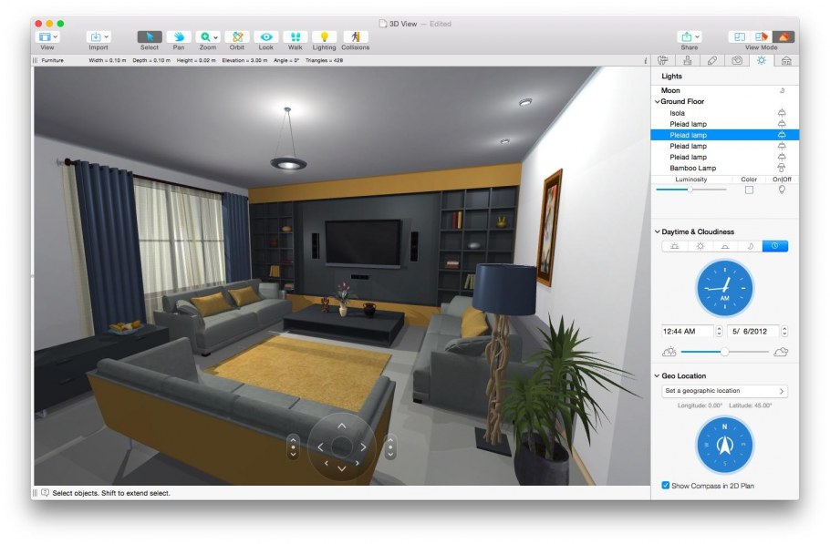 Приложение Home Design 3d