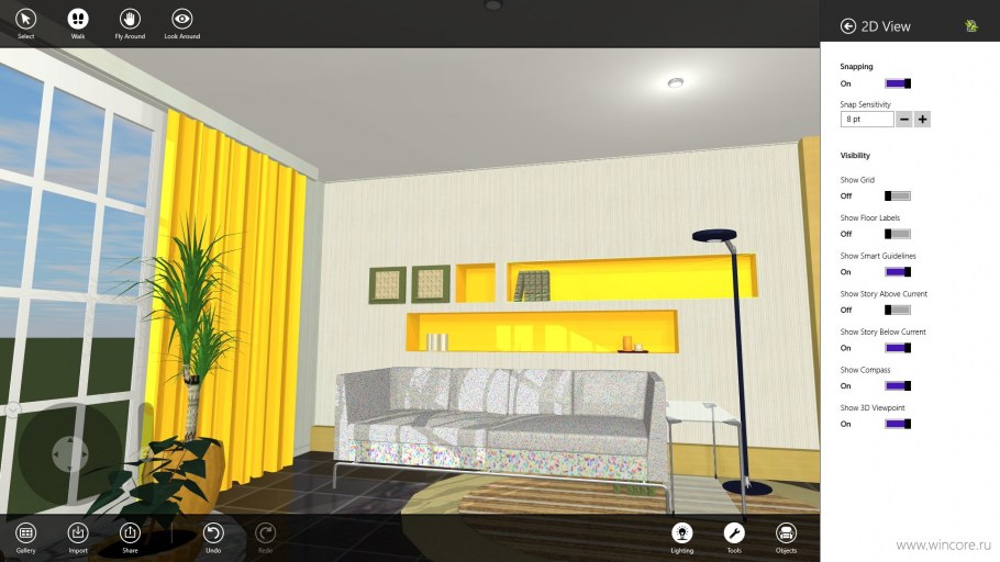 Придумать дизайн комнаты онлайн