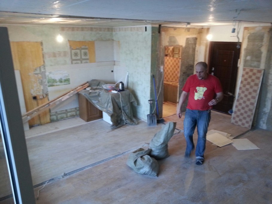 Демонтаж квартиры