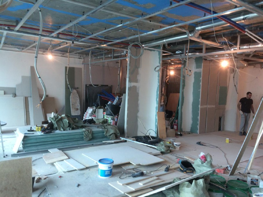 Демонтаж помещений