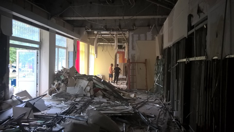 Демонтаж стен