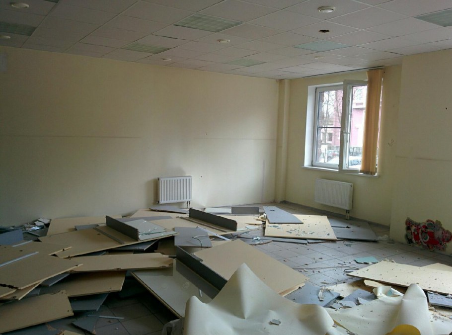 Ремонт квартиры грязь