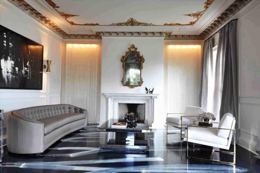 Лепнина в современном интерьере