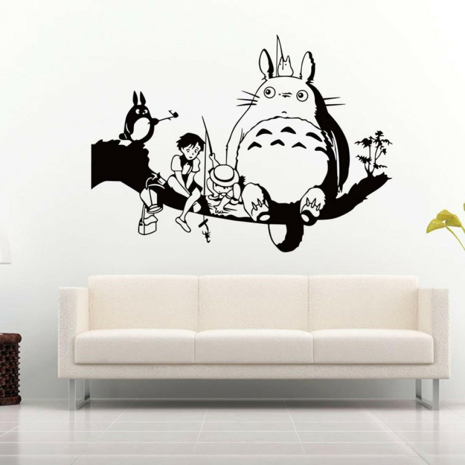 Черно-белый декор для интерьера