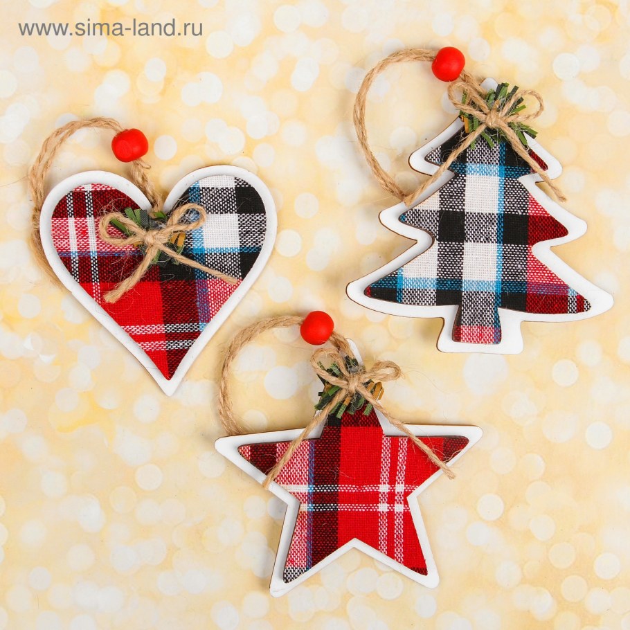 Оригинальные новогодние подвески