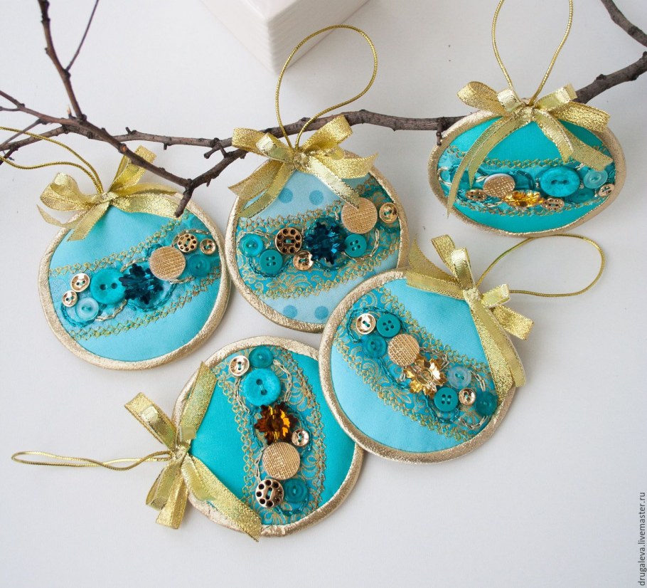 Мастерим елочную игрушку