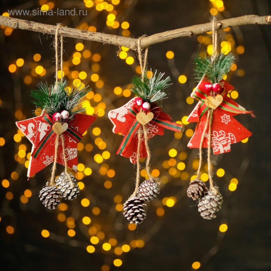 Оригинальные новогодние украшения