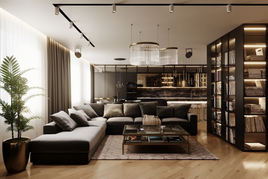 Проекты современных интерьеров