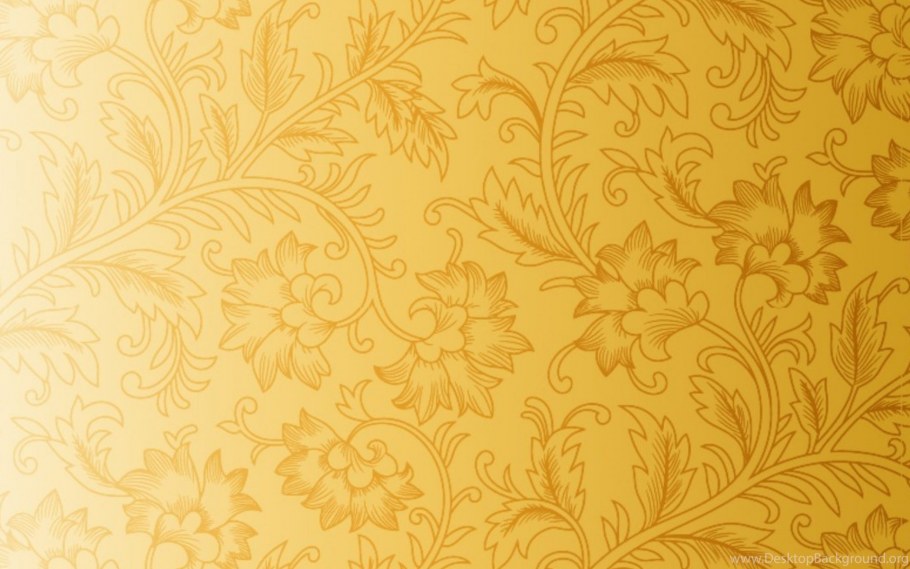 Золотистый цвет стен