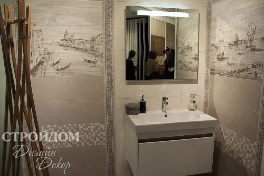 Город на воде плитка в интерьере