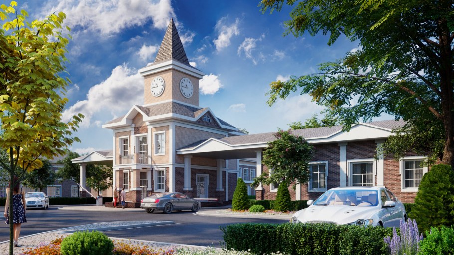 Таунхаусы на карте Подмосковья