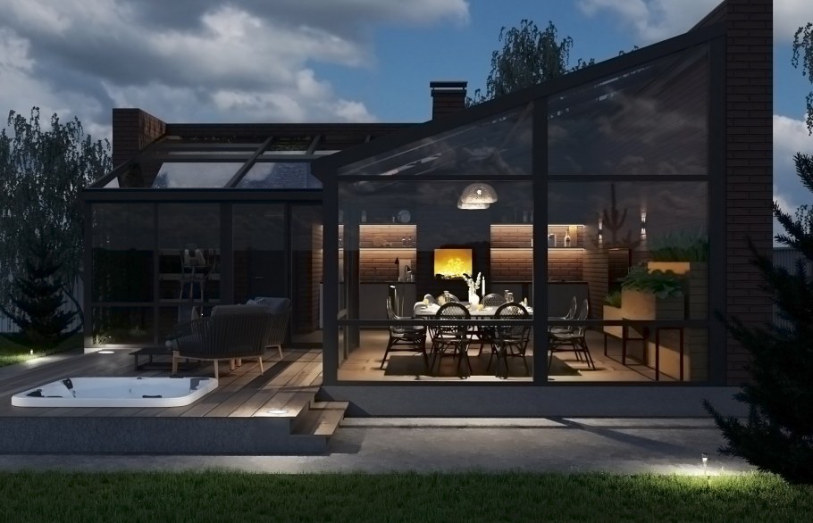 Панорамные окна Ньютон