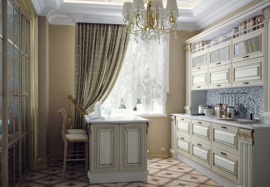 Кухня в стиле Ампир