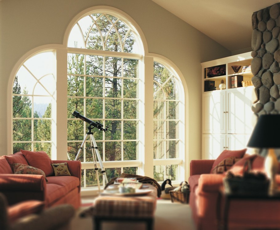 Классическое арочное окно