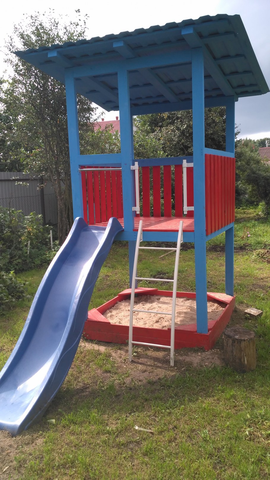 Горки на детскую площадку