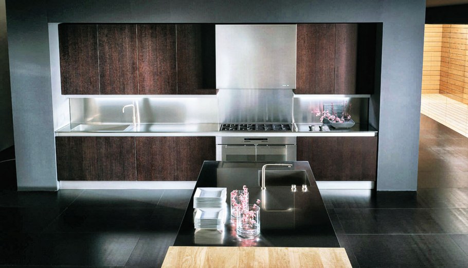 Металлический фартук на кухню итальянские