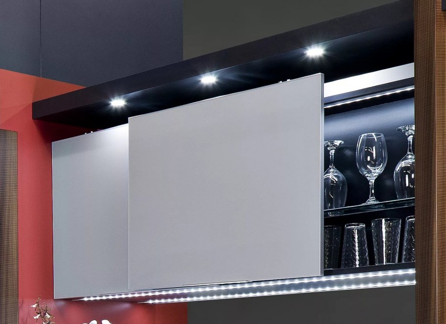 Сдвижные фасады для кухни