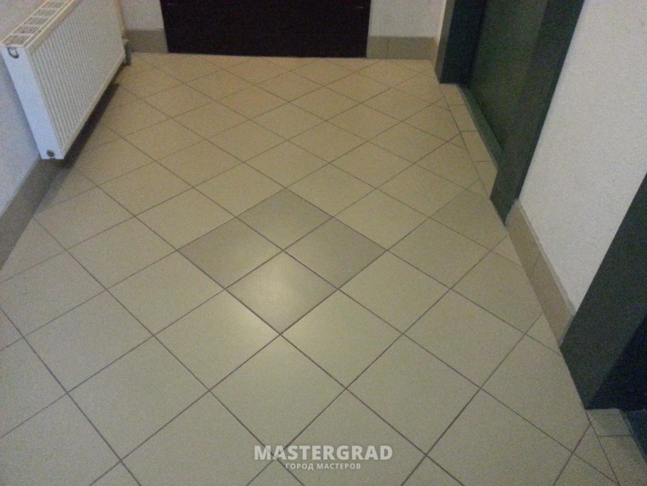 Напольная керамическая плитка для подъездов