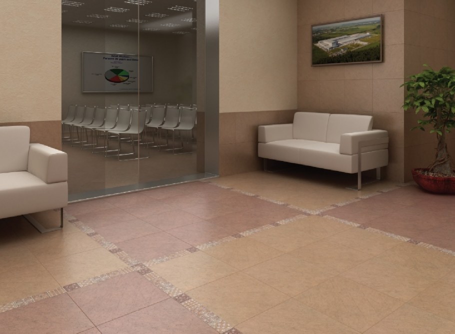 Керамогранит каштан Керама Марацци